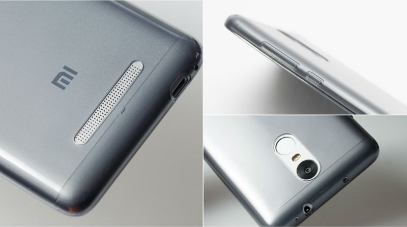 Custodia bumper+cover nero, blu, verde originale Case per Xiaomi Redmi Note 3